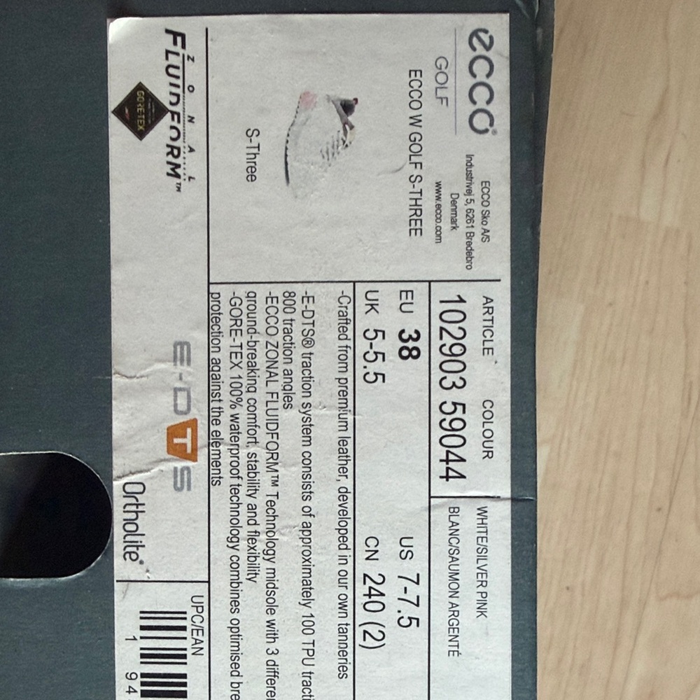 Ecco Golf S-three shoes - Picture 5 of 5